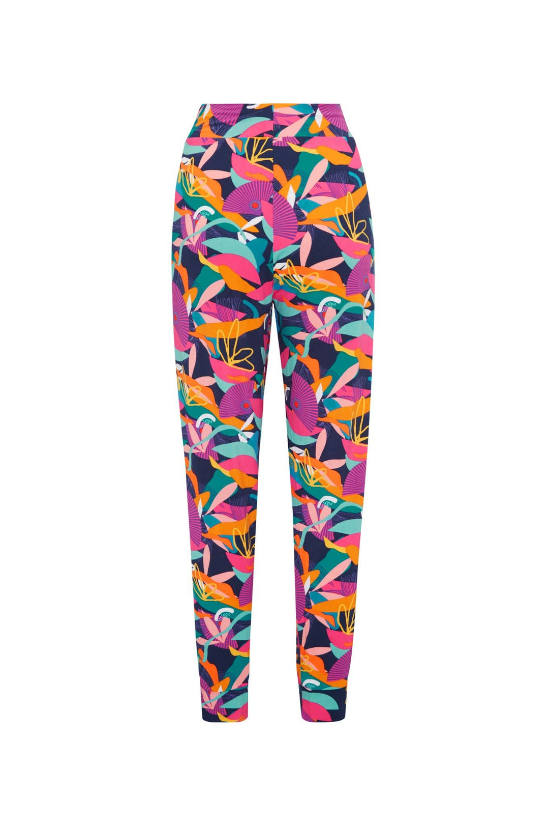 Cosy Print Bamboo Cuffed Leggings