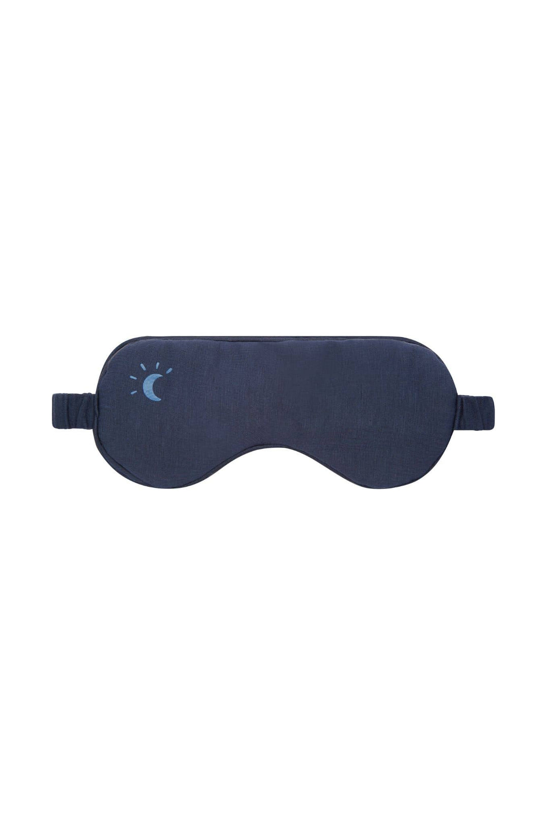 Navy blue seminyak bamboo eye mask made for travel